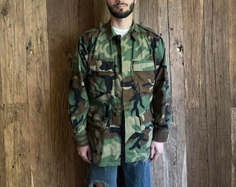 極美 90s POST OVERALLS ECWCS WOODLAND CAMO 極美 90s POST OVERALLS ECWCS WOODLAND CAMO