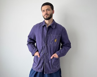 L'anti-cher Indigo Work Jacket France - China 60's - Etsy