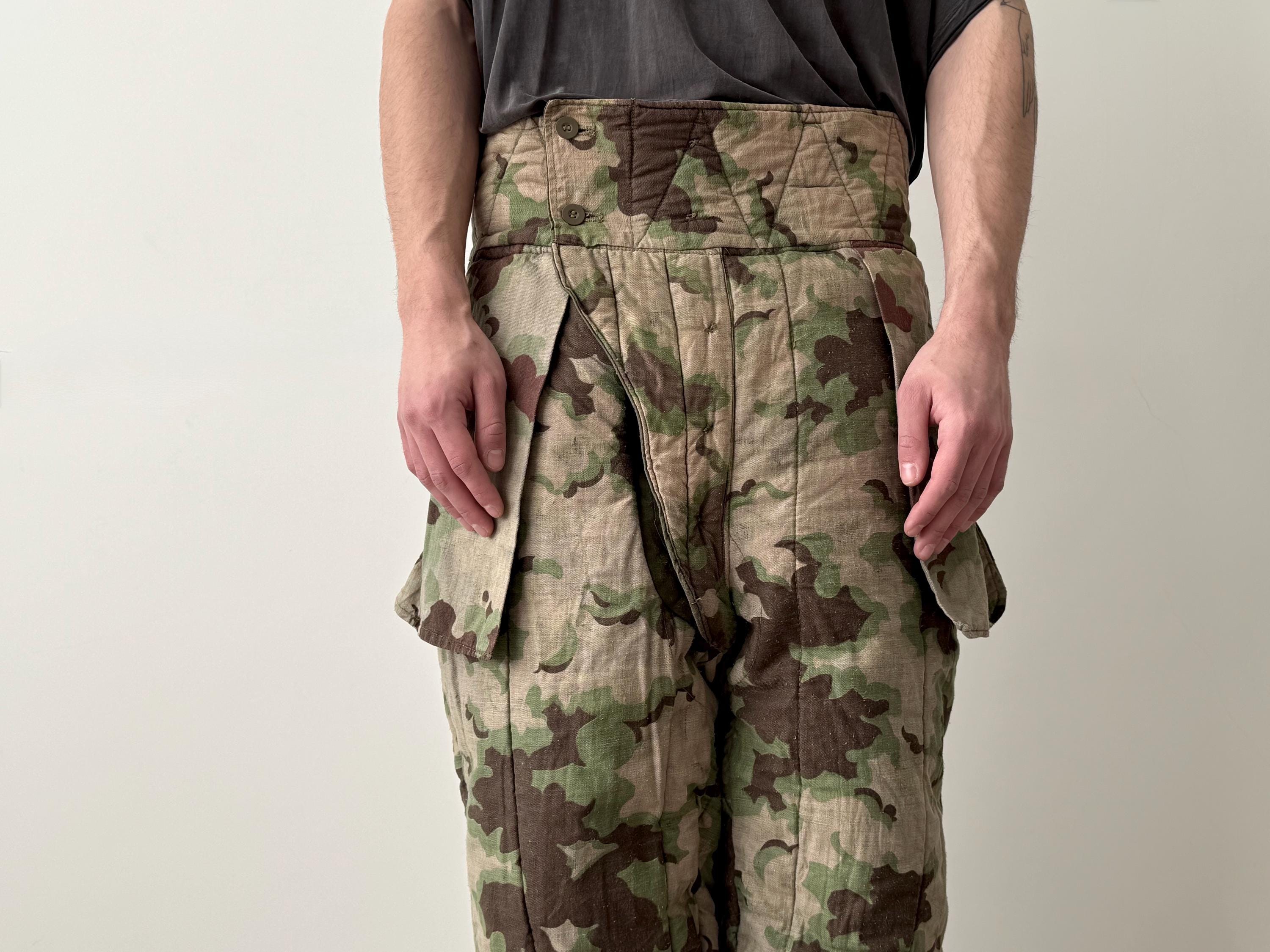 Vintage Military 1950s Czechoslovakian Air Force 'mracky' Camo