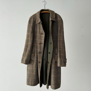 ジャケット・アウター 80s Burberrys' tweed soutien collar coat ジャケット・アウター 80s Burberrys' tweed soutien collar