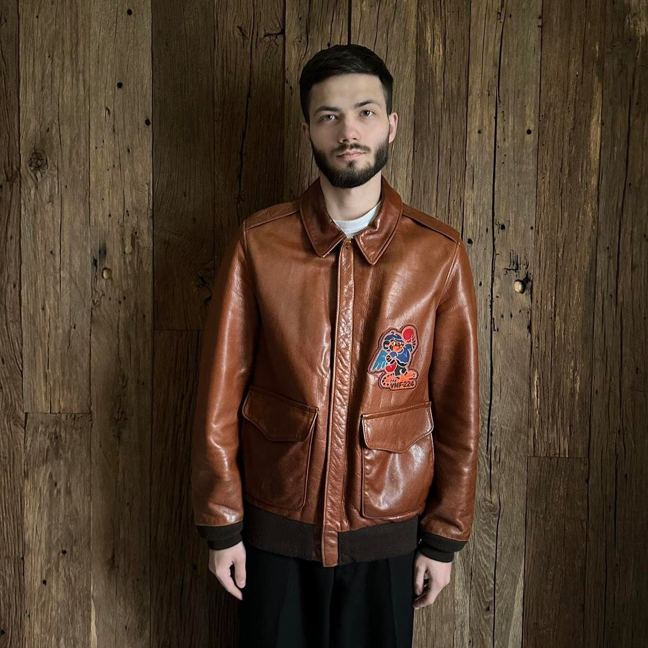 Schott A2 Jacket - Etsy Schott A2 Jacket - Etsy