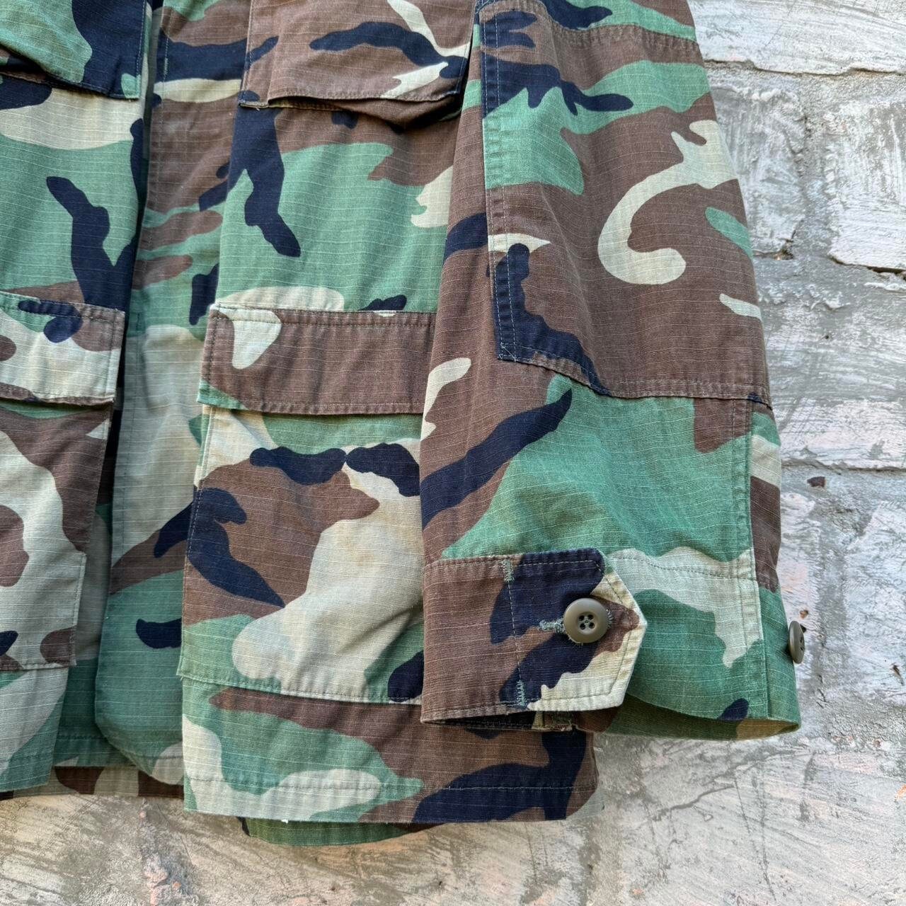 極美 90s POST OVERALLS ECWCS WOODLAND CAMO U.S.ARMY 米軍 90年代 ECWCS GEN1 ウッドランドカモ GORE-TEX
