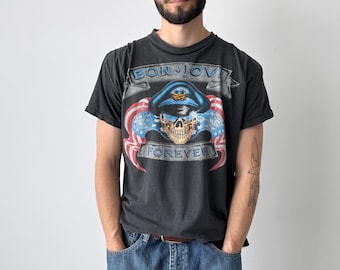 1988/1989 Bon Jovi the Jersey Syndicate Tour Tee - Etsy