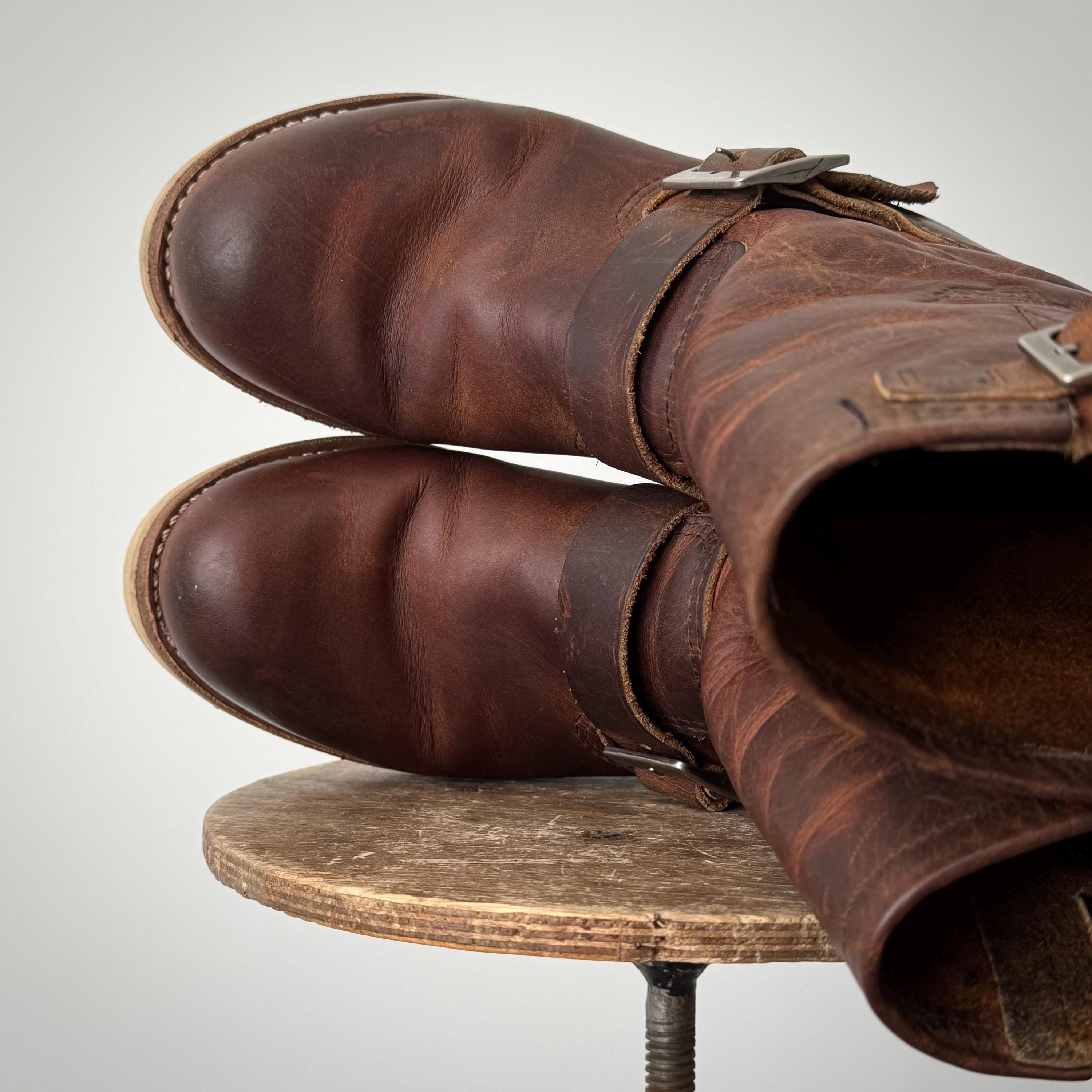 Vintage Red Wing 2971 Engineer Boots - USA Leather Heritage 