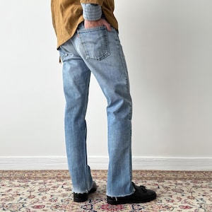 1970s Vintage Levi’s Orange Tab Jeans | USA Made Blue Denim Pants | Men’s Straight Fit 70s Levi’s | Retro Workwear Style