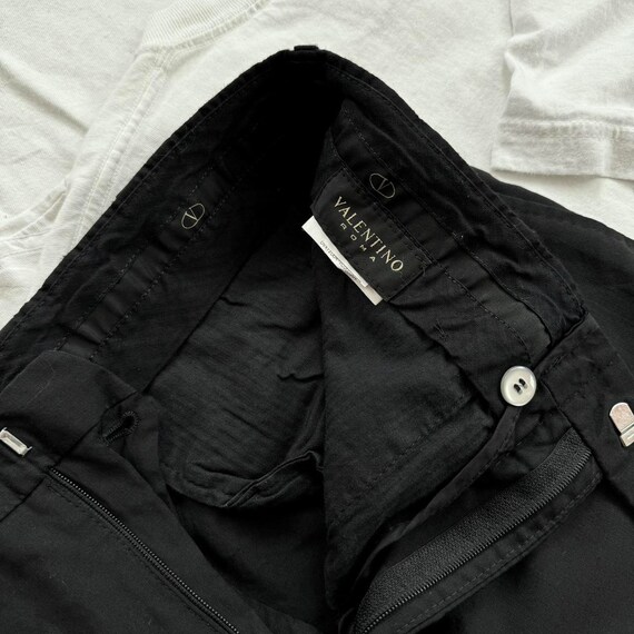 Men's Valentino Garavani Light Suit Trousers Blac… - image 5