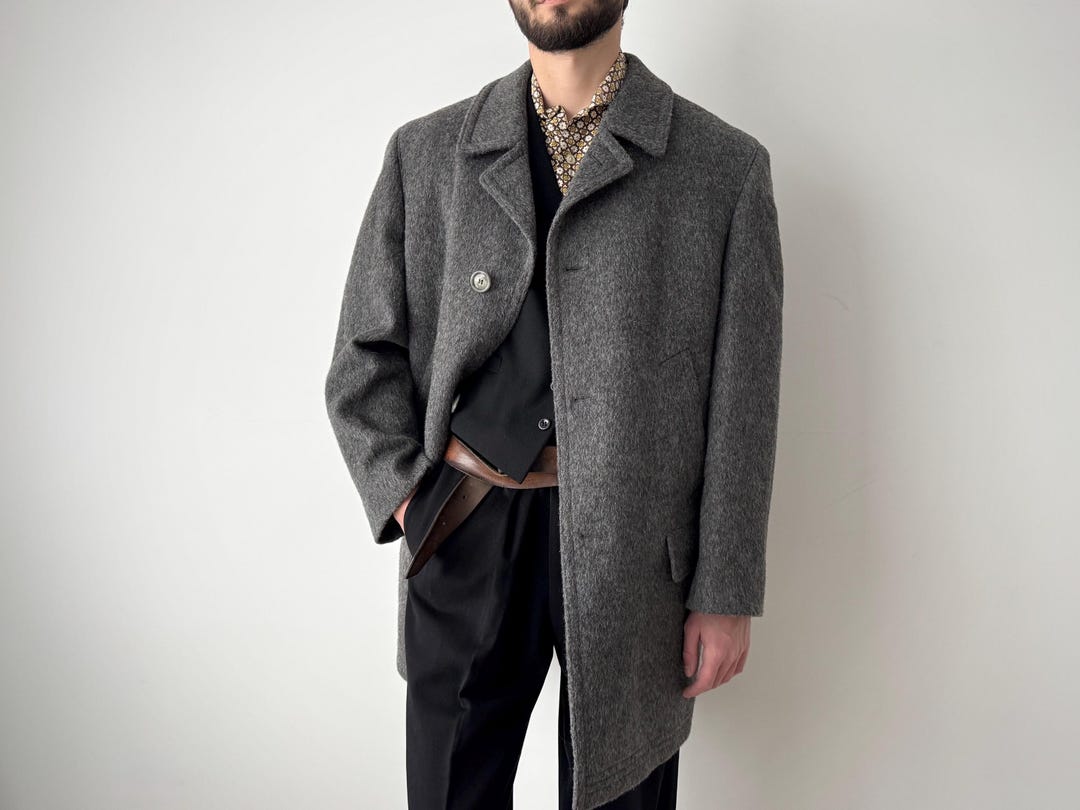 ヴィンテージ スタインボック 'ヒマラヤ' グレー ローデン モヘア