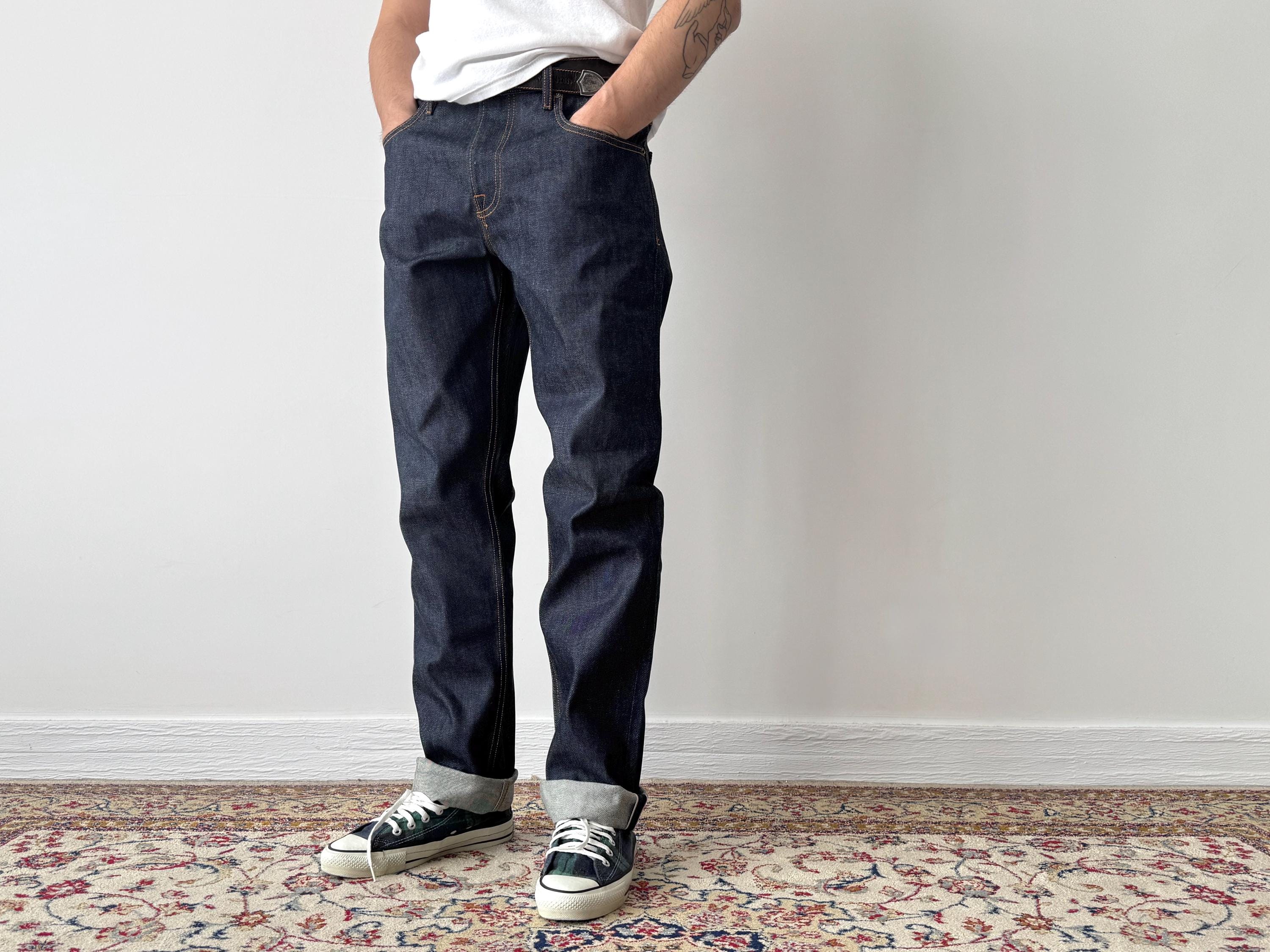 Raw Selvedge Denim Jeans