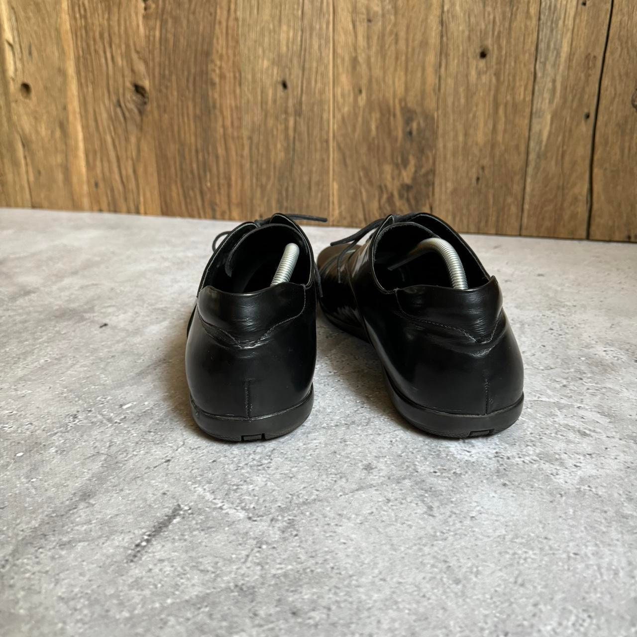 00s PRADA SPORT leather shoes black