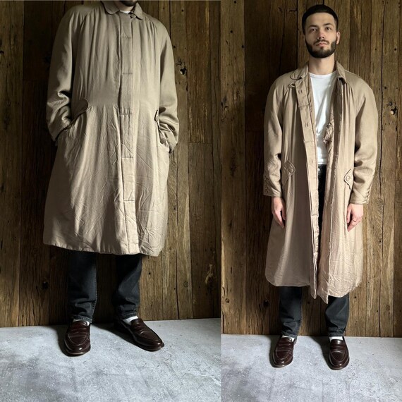 Archive Vintage 80s Katharine Hamnett London Long Coat Size M 