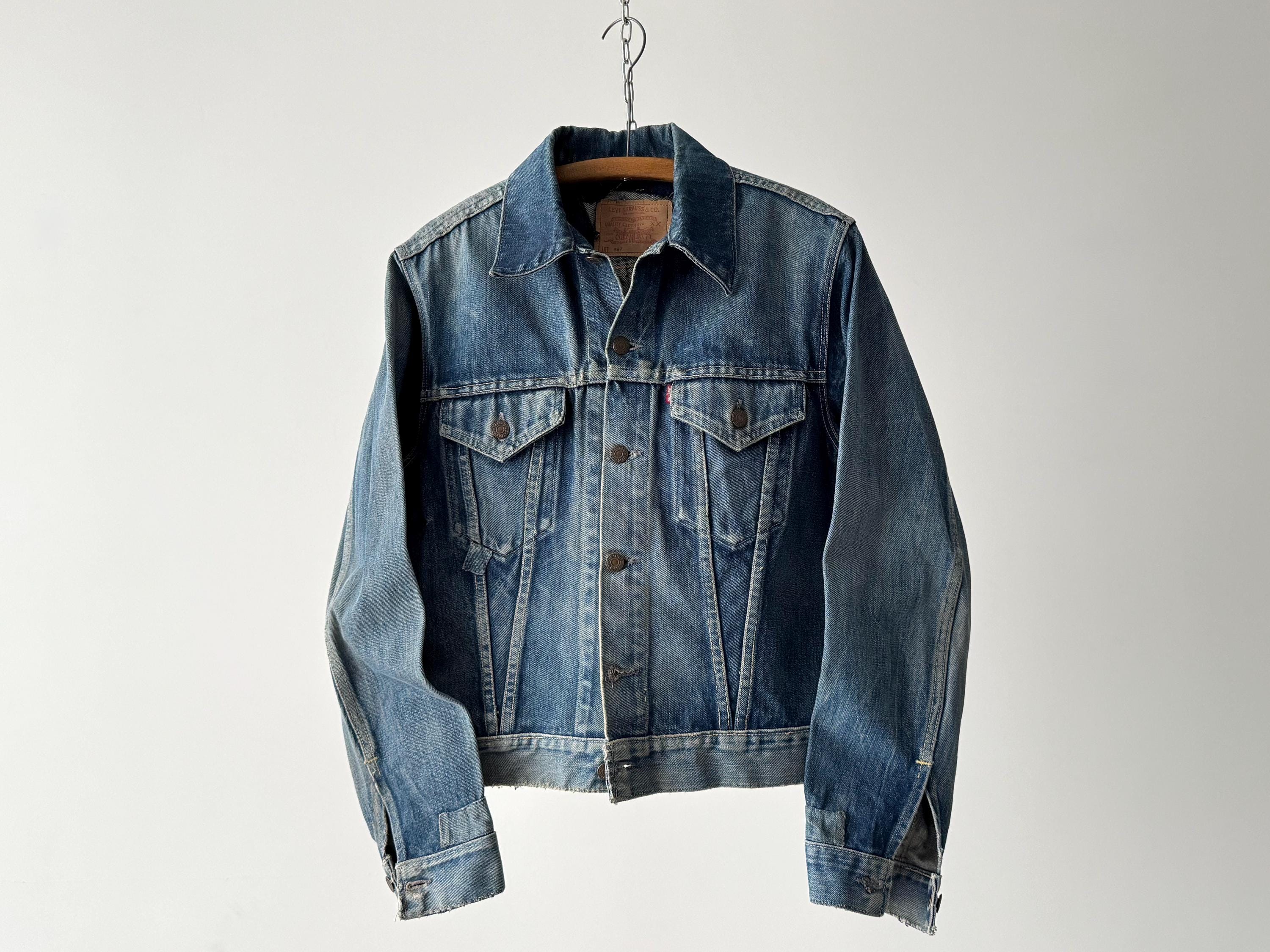 Levi’s 557 XX size38 VINTAGE LEVI'S 557XX DENIM JACKET BIG E TYPE 3 SMALL SIZE 34