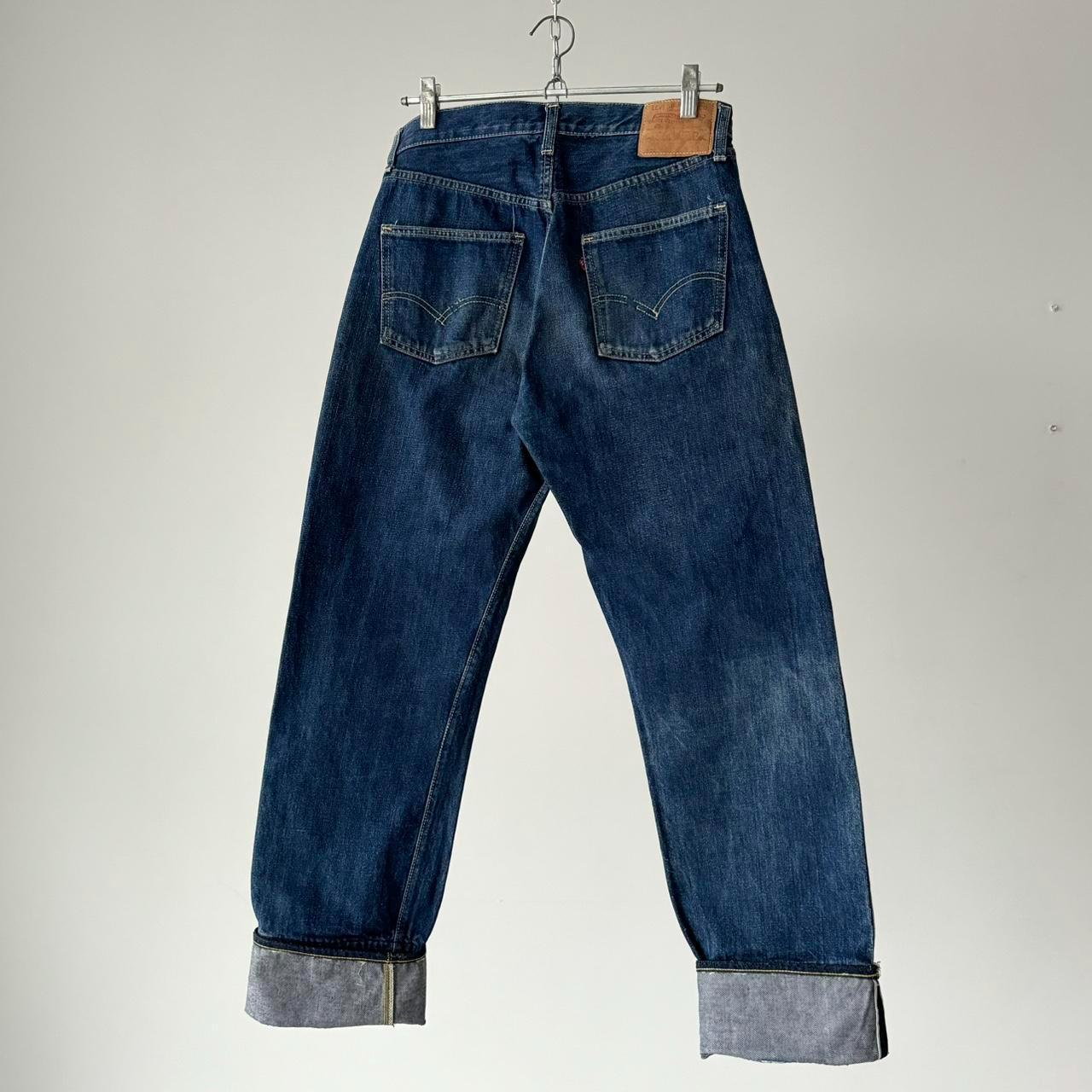 1960s Vintage Original Levi's 502 0117 'BIG E' Selvedge Jeans