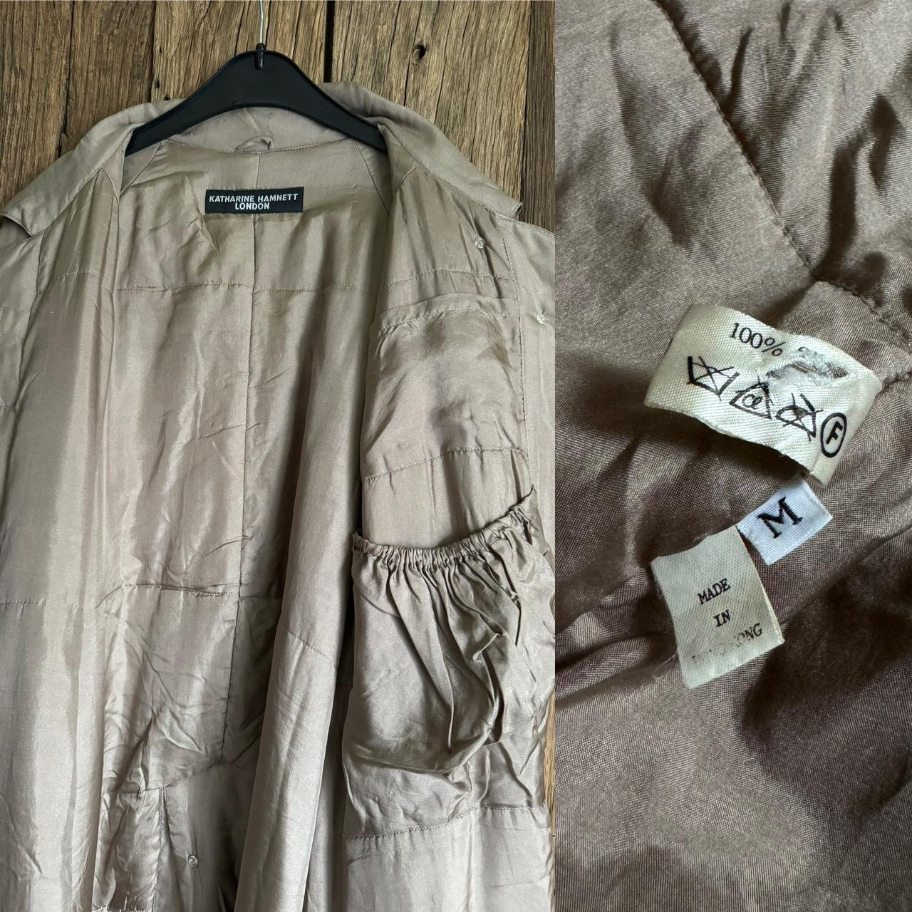 Archive Vintage 80s Katharine Hamnett London Long Coat Size