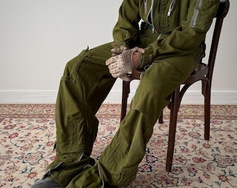 90s US AIR FORCE 米軍実物FLYER'S COVER ALLS 90s US AIR FORCE 米軍実物FLYER'S COVER ALLS Medium 90s Air Force