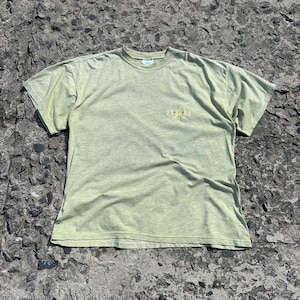 Vintage 1980s Nike Air Jordan Jumpman Green T-Shirt - Made in Korea - Retro Sportswear Style - SIZE XL