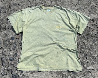 T-shirt vert Nike Air Jordan Jumpman vintage des années 1980 - fabriqué en Corée - style sportswear rétro - taille XL