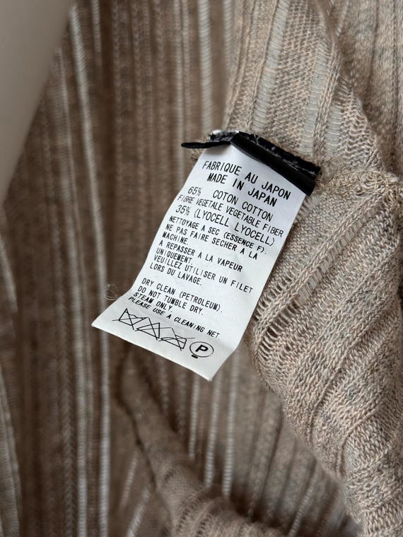 Vintage 2000s Y's by Yohji Yamamoto Wrap Knit Cardigan – Avant