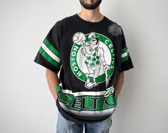 19x25,small Boston Celtics Shirt, 80s Celtics Shirt,vintage