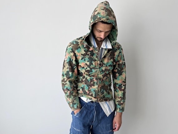 1950s Vintage Military Czechoslovakian Army Dubaky/mracky Camo