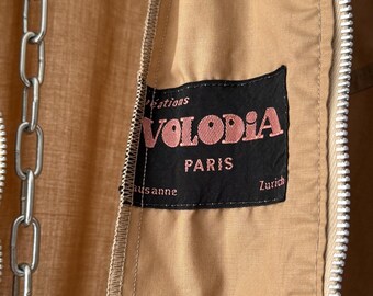 1960s Vintage French Workwear Light Cyclist Jacket Zip