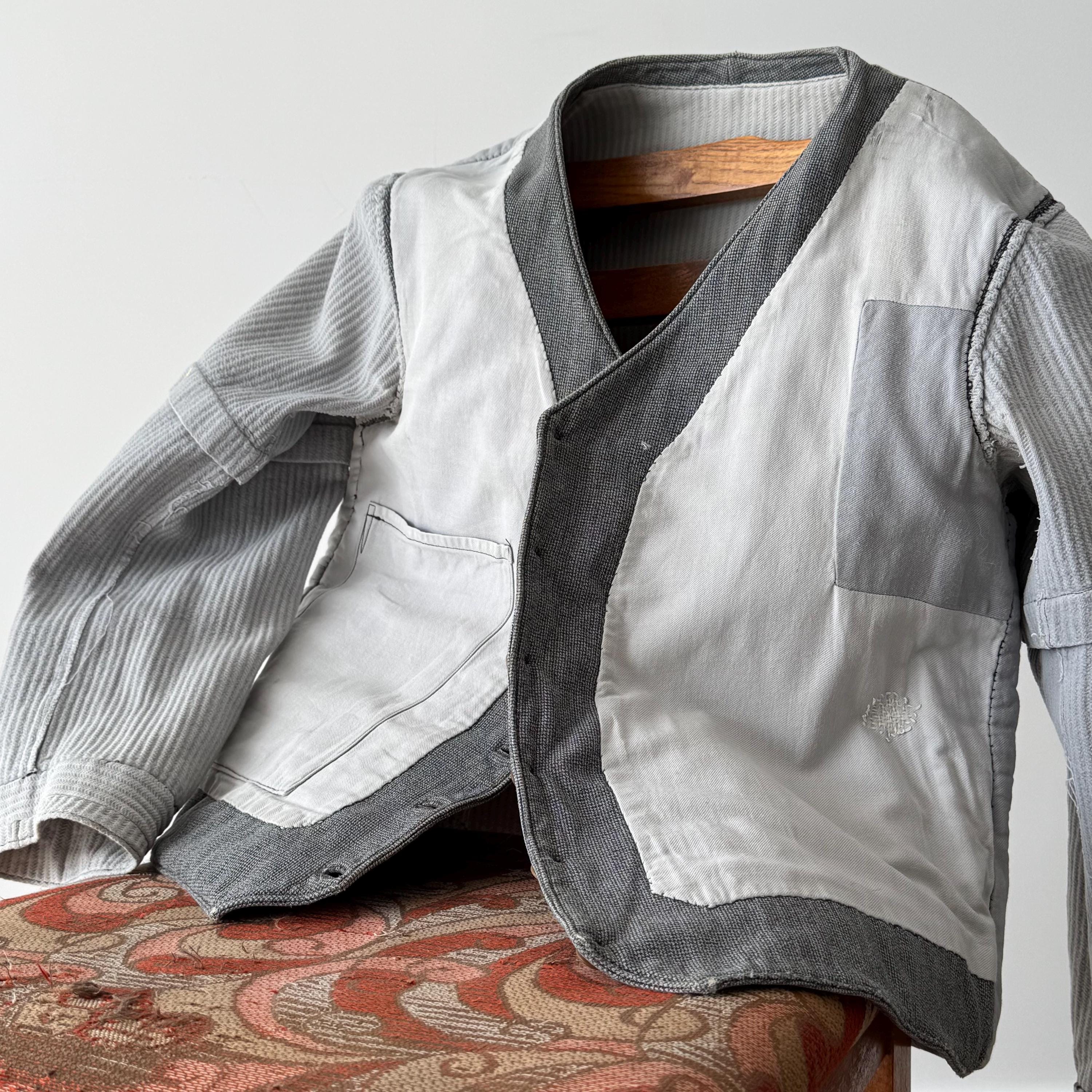 Early 20th Century Antique ≈1920s French Workwear Gilet