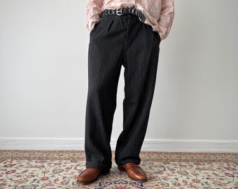 50’s Vintage Stripe Slacks 31×32 50's Vintage Stripe Slacks 31×32 50's Vintage Stripe Slacks
