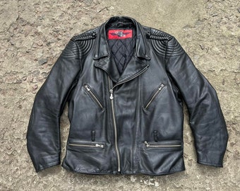 Original Rare Vintage 80s Petroff/jofama/janbell Type Leather