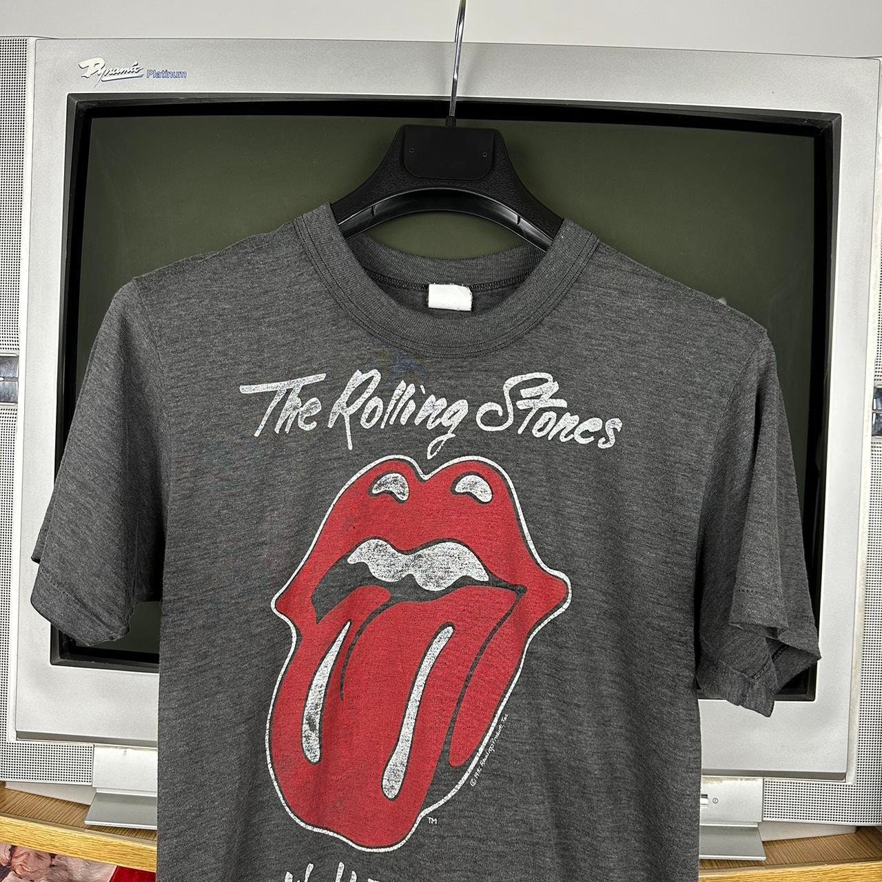 80s Vintage the Rolling Stones Tour 1981-1982 Band T-shirt Graphic 
