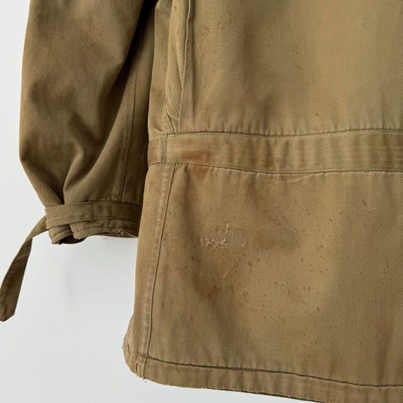 Original 1940s WW2 Era US Army M41 Arctic Field Khaki Jacket