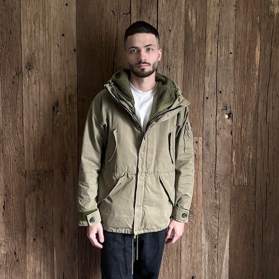 ジャケット・アウター archive gimmick military mods coat y2k archive MAISON GILFY fur mods coat y2k - メルカリ