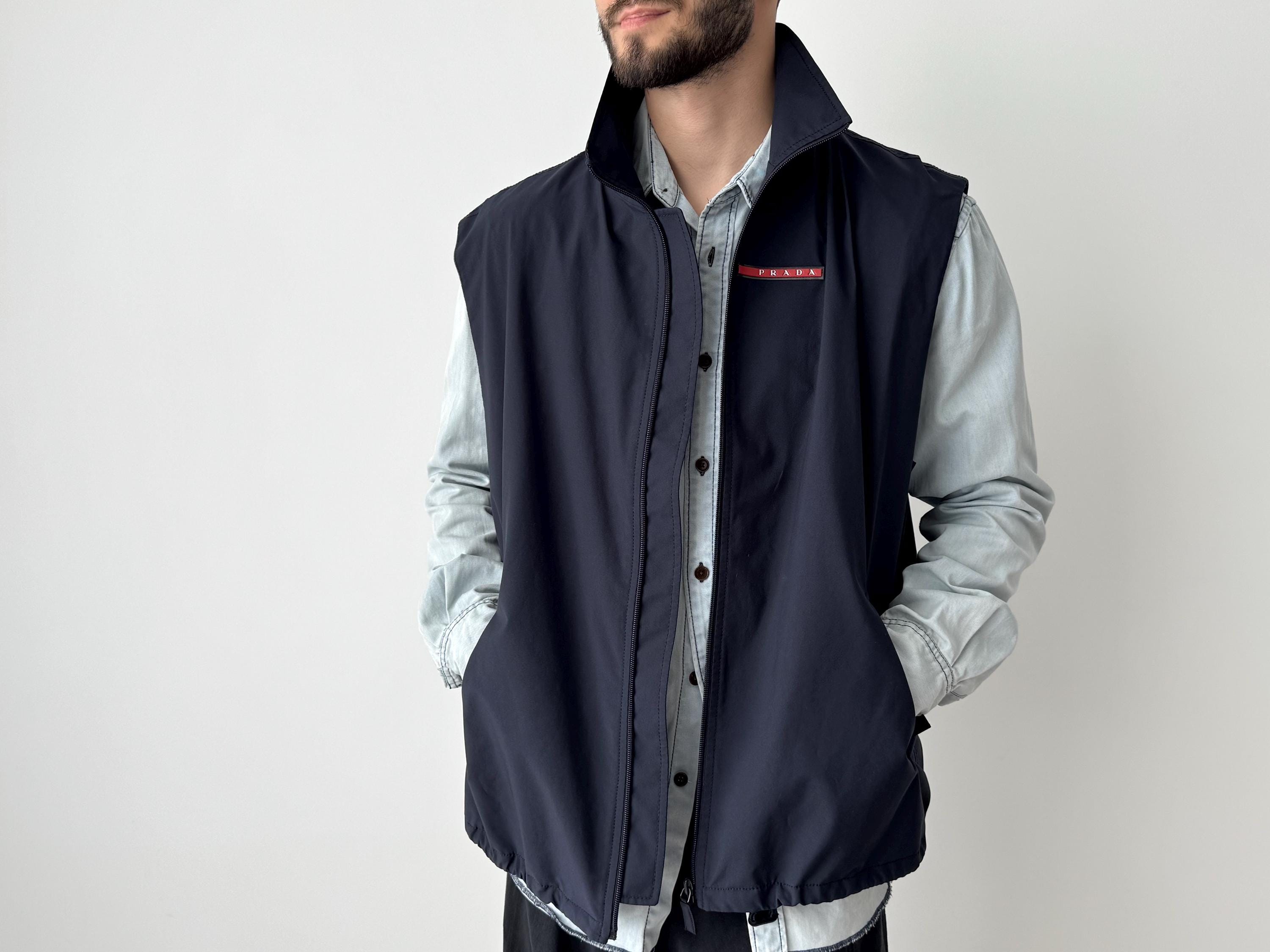 Prada Vest - Etsy