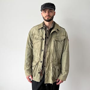 Polo Ralph Lauren British Army 1960s Pattern Combat Jacket – Military Heritage Field Coat – Vintage-Inspired Utility Outerwear – Mens Size M