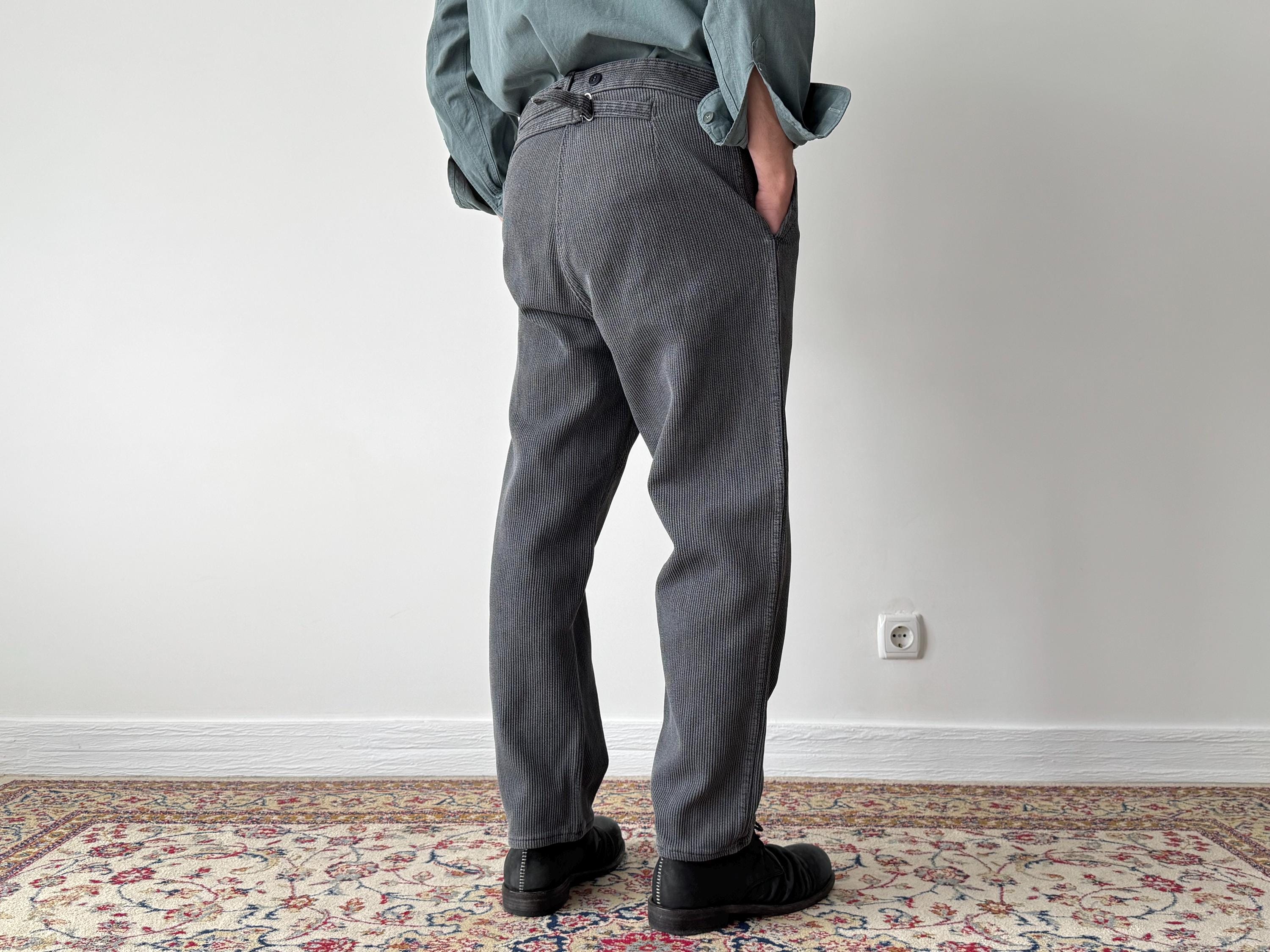 Striped French Pants - Etsy