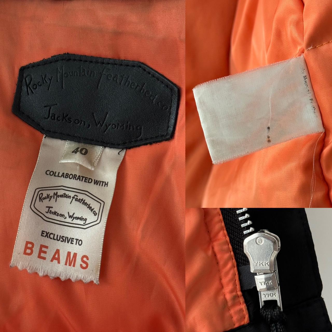 BEAMS X Rocky Mountain Featherbed X Porter Jacket - SIZE 40 (≈S-M