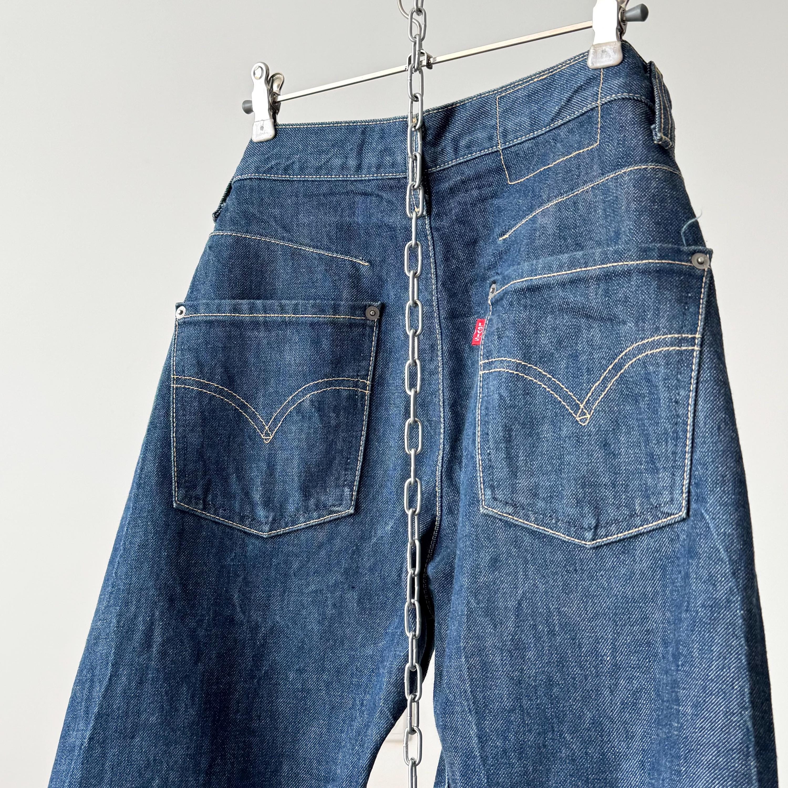 00s Vintage Levi's Engineered Twisted Jeans Men's 28x32 Navy Y2K