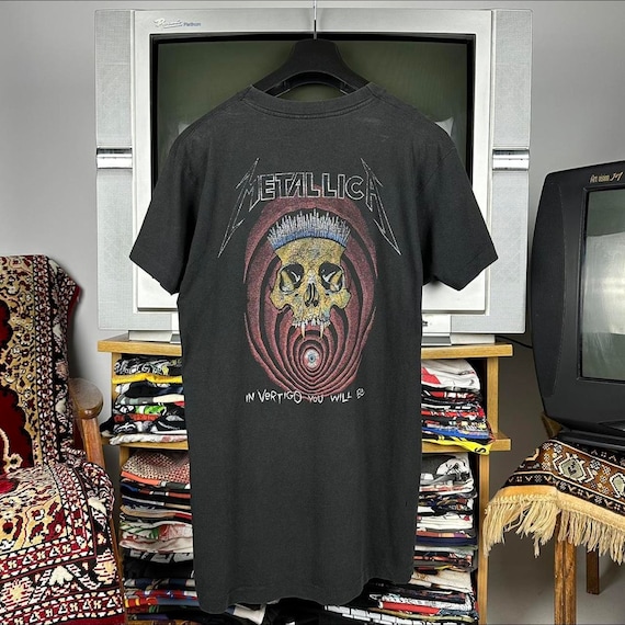 88年 ヴィンテージ LLICA \"Shortest Straw\" L Metallica – The Shortest Straw L 1988 | TShirtSlayer TShirt