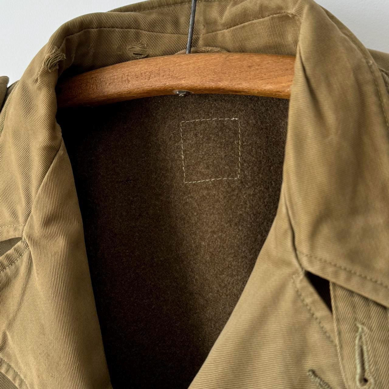 Original 1940s WW2 Era US Army M41 Arctic Field Khaki Jacket