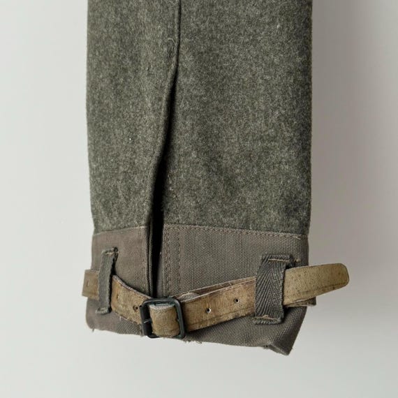 Original WW2 1940s Dated Swedish Army M39 Wool Cargo Khaki