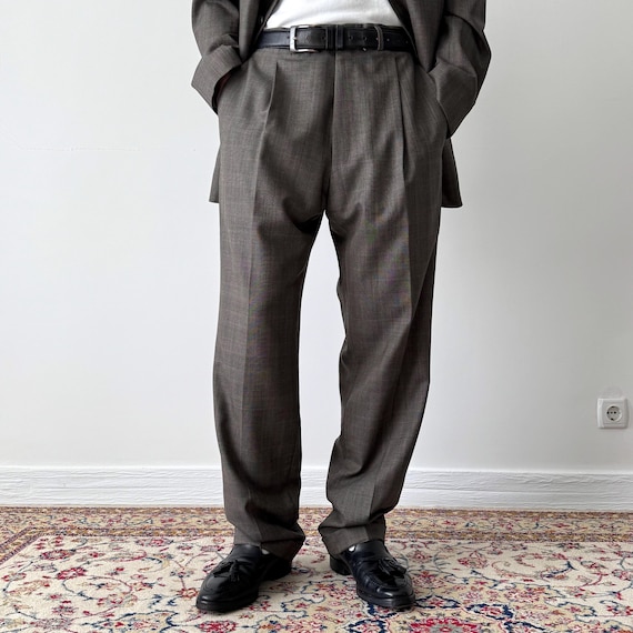 Traje de dos piezas Ermenegildo Zegna 15 Milmil 15 de lana gris