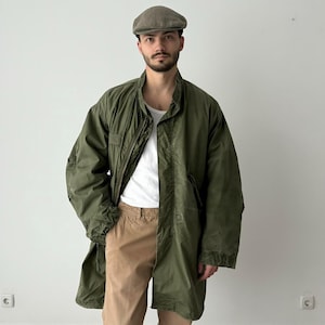 Vintage 80s US Army M65 Fishtail Parka Extreme Cold Weather