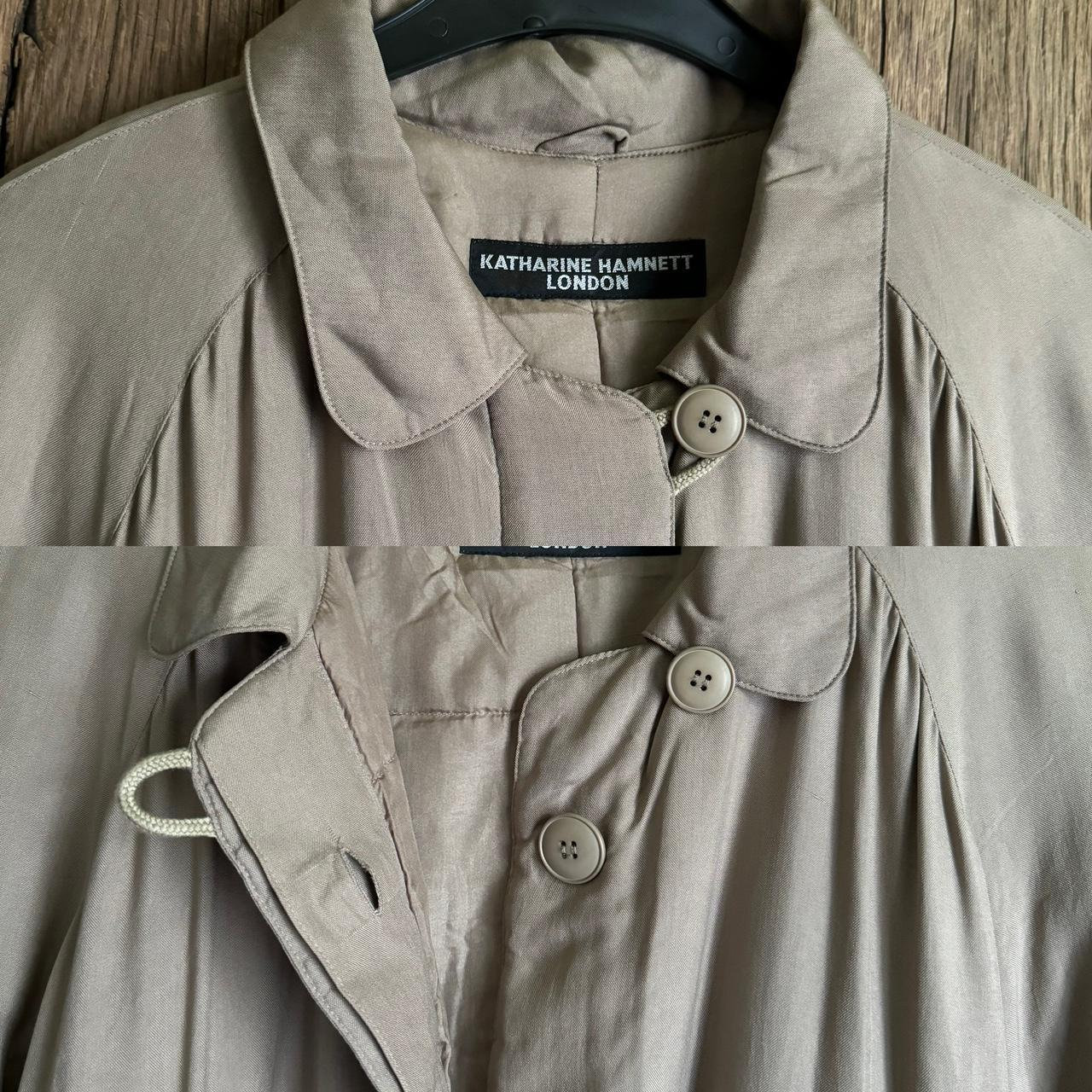 Archive Vintage 80s Katharine Hamnett London Long Coat Size