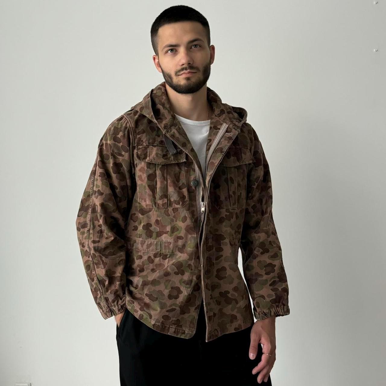 Camo Utility Jacket Etsy