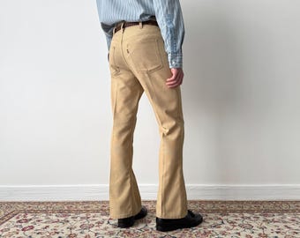 Vtg 1960s Big E Levi's Sta-prest Olive Green Pants Trousers Slacks