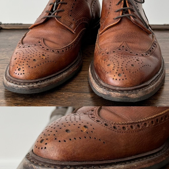 靴 Crockett&Jones / PEMBROKE2 / UK7.5E Crockett and Jones Men's Pembroke - Dark Brown Suede - The