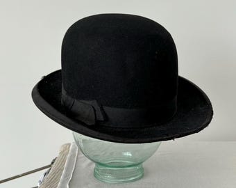 Vintage Herbert Johnson Bowler Hat Size 6 3/4