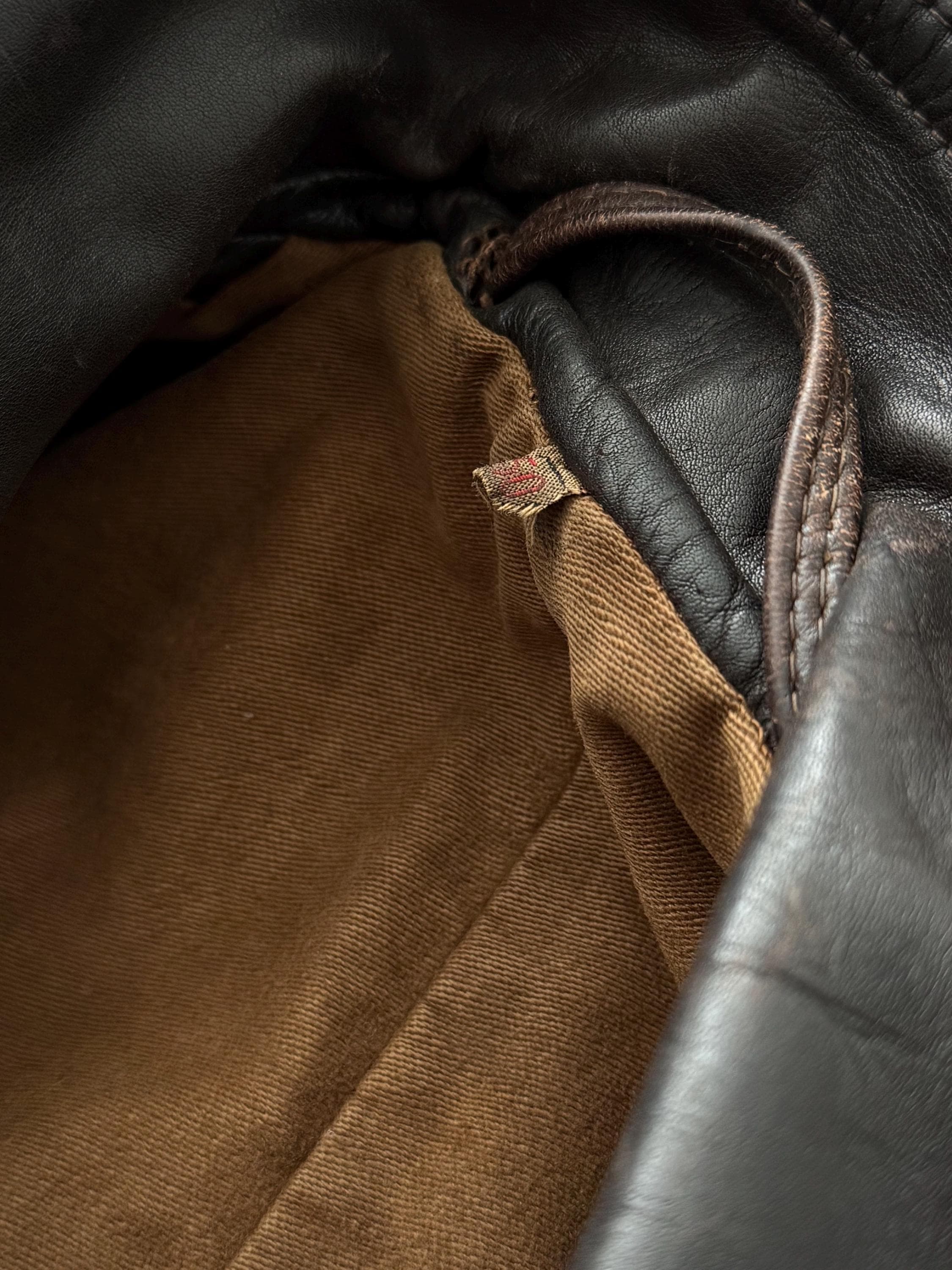 1950s, 1940s German 'BWS' Motorcycle Jacket – Vintage Brown