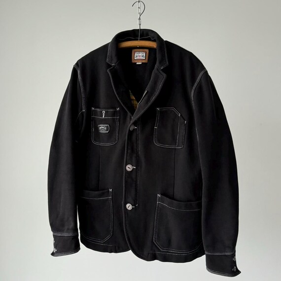 Chaqueta tipo blazer con cremallera oculta Avant Garde Workwear de