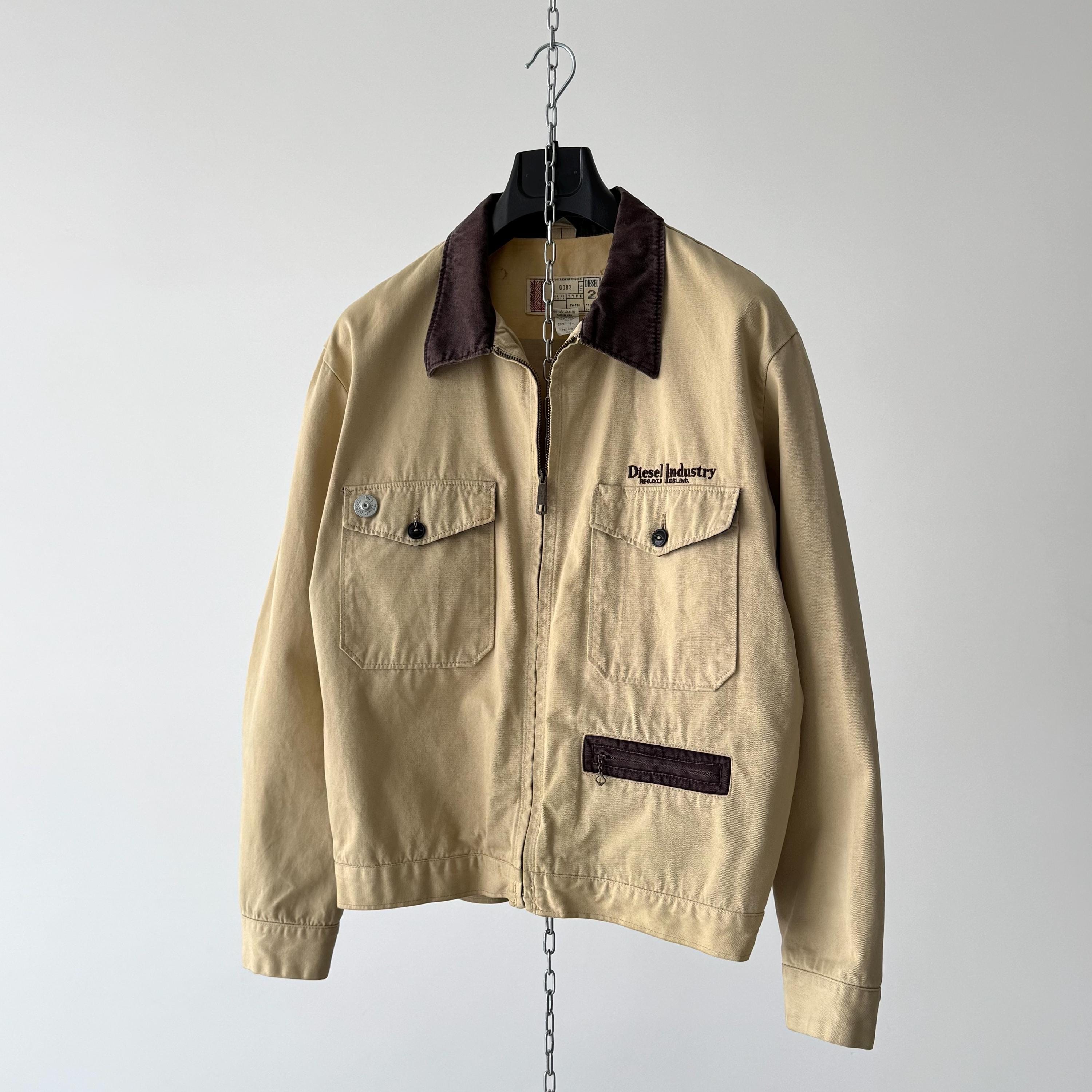 Vintage 90s Diesel Industry “x-press” Work Jacket Type 2 — Men's