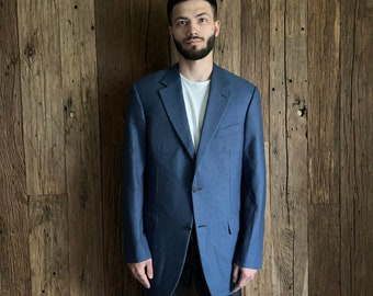 Vintage 90s Hilton Time Made in Italy Blazer Coat - Etsy