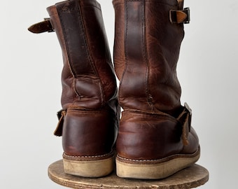 Vintage Red Wing 2971 Engineer Boots - USA Leather Heritage